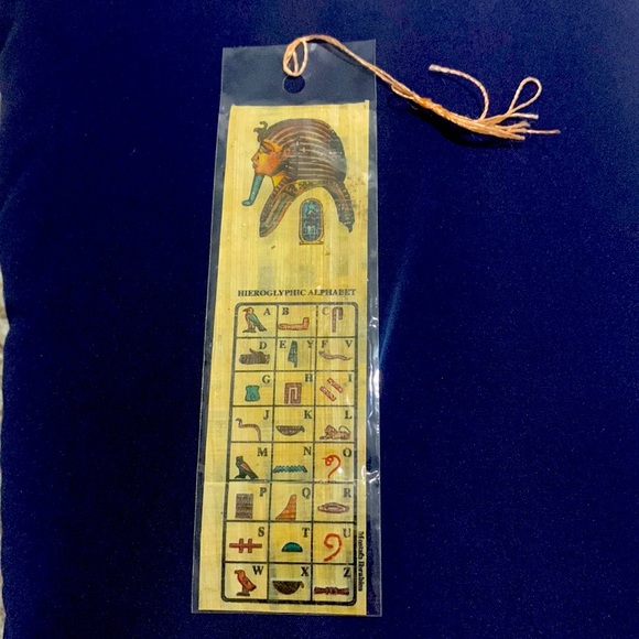 Other - King Tut Egyptian Papyrus bookmarks